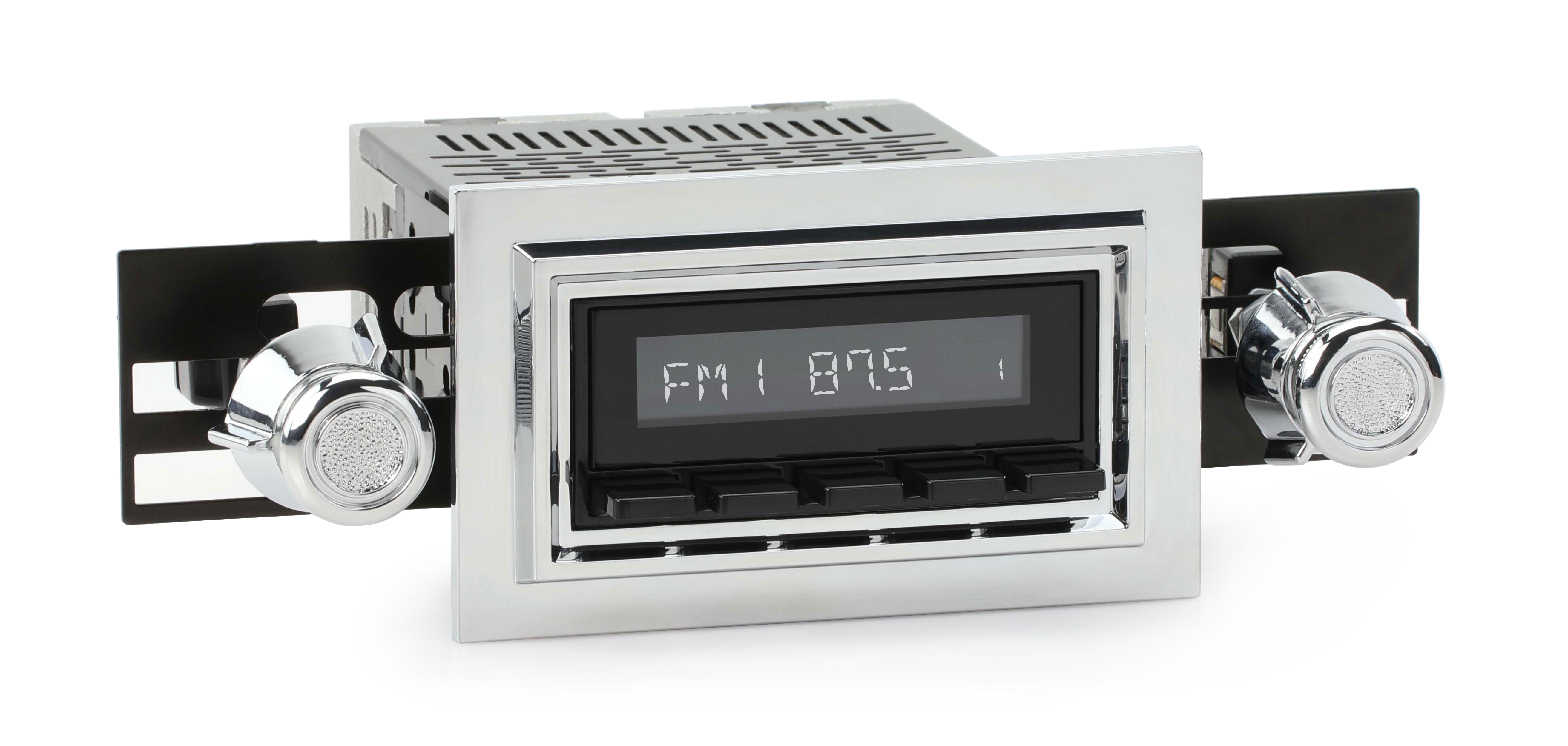 RetroRadio Compatible with 1968-79 Ford F-Series Truck with Deluxe 8-Track Factory Radio HB-M2-121-05P-75P