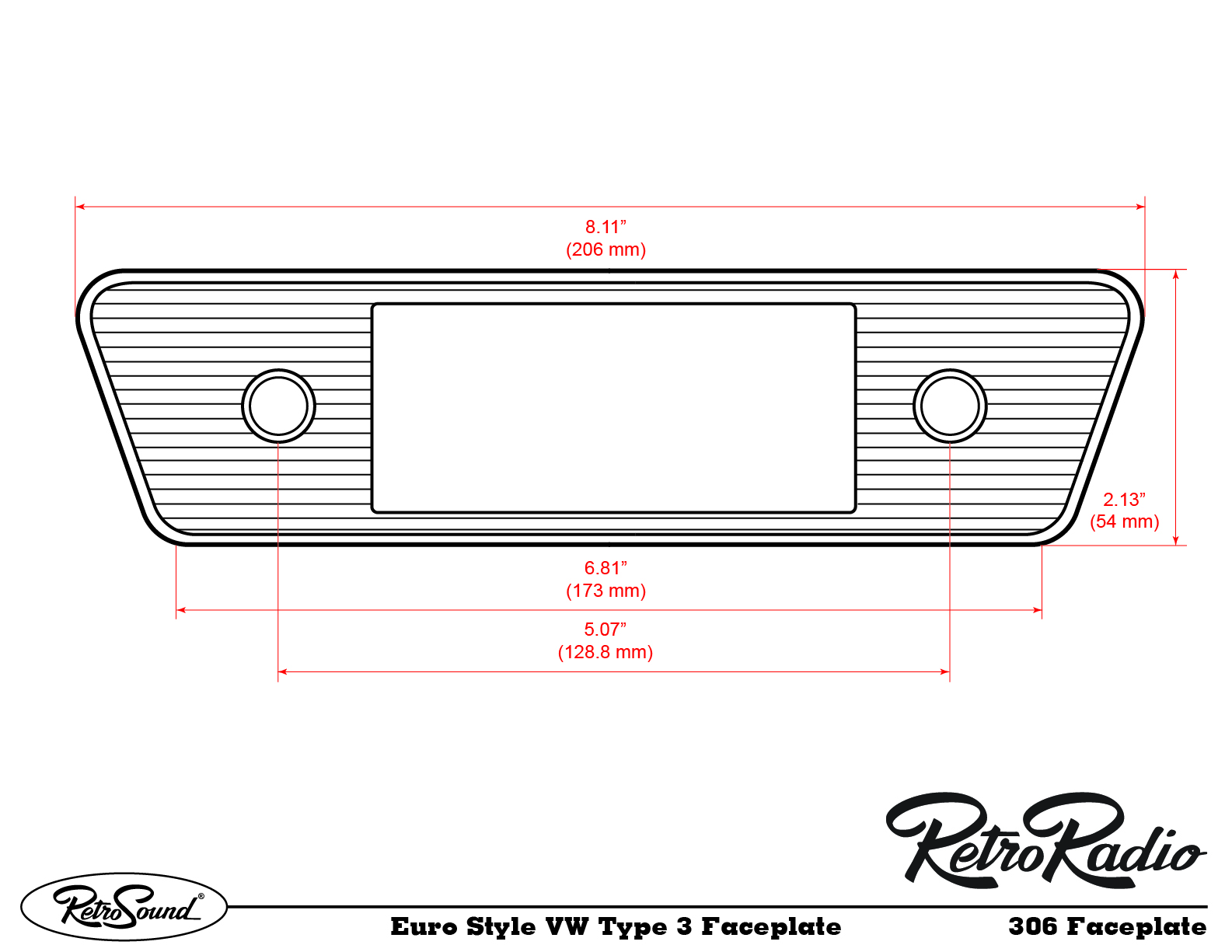 306 Faceplate