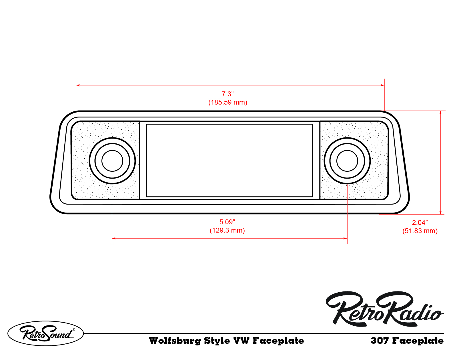 307 Faceplate