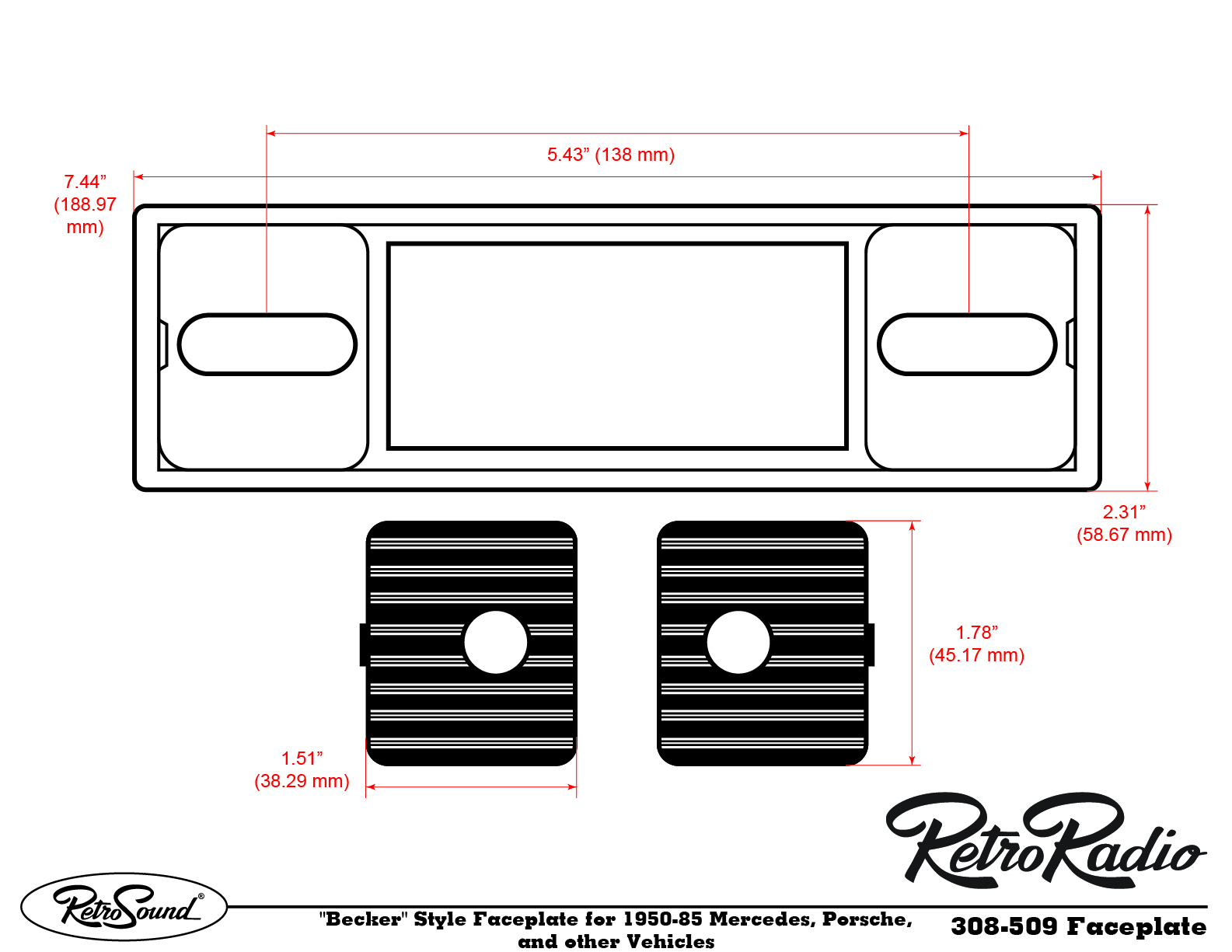 509 Faceplate