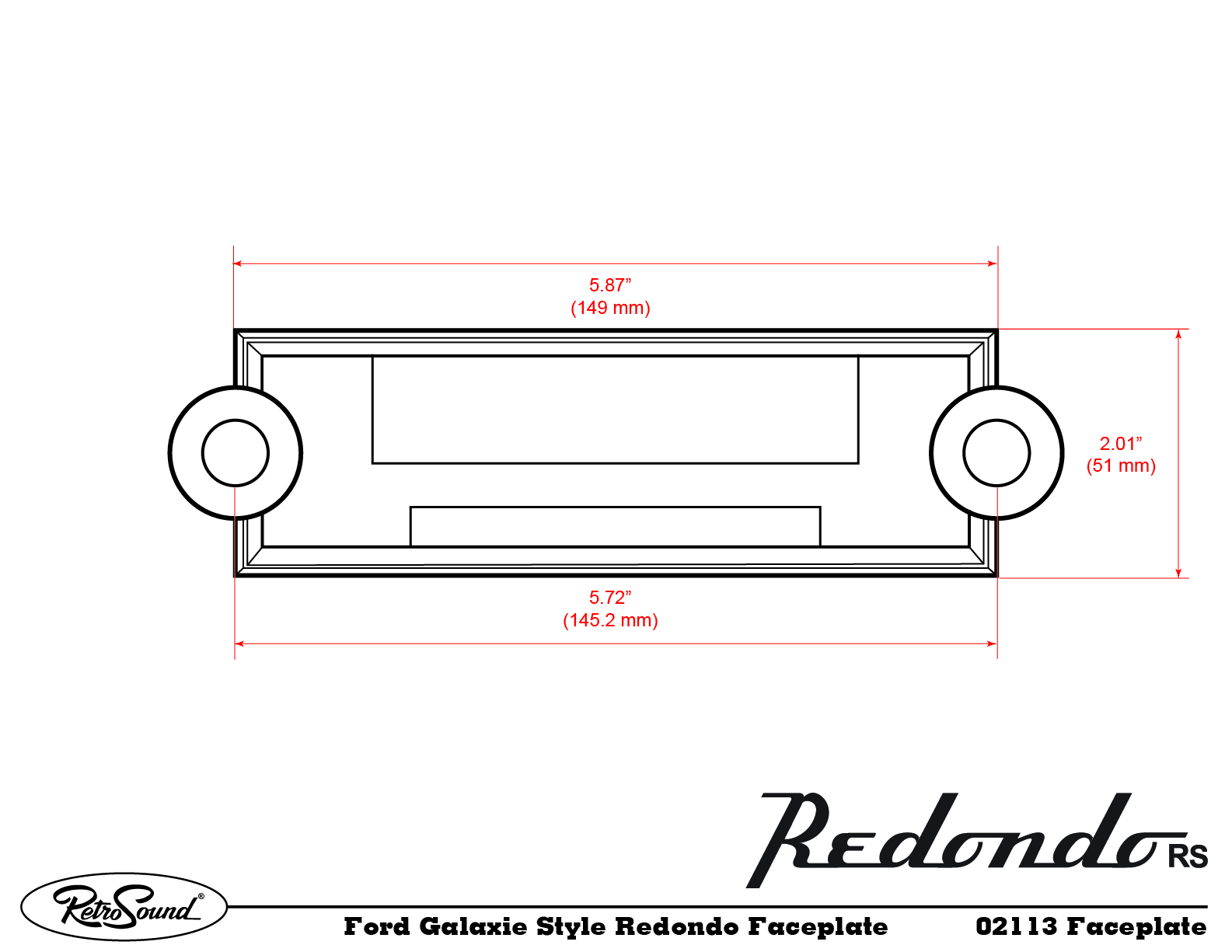 02113 Faceplate