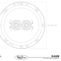 D-62N Speaker Print Diagram