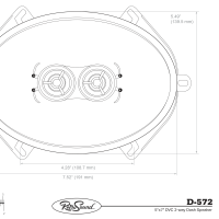 D-572 Speaker Print Diagram