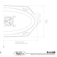 R-410N Speaker Print Diagram