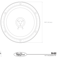 S-62 Speaker Print Diagram